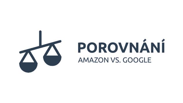 Porovnání Google Překladače a Amazon Translate.